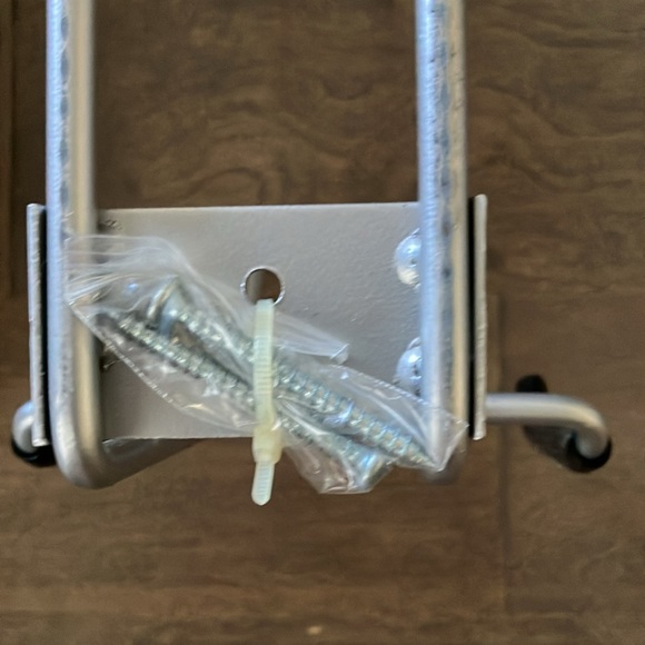 NIB The Container Store Golf Rack storage solid steel wall Mount - Picture 5 of 9